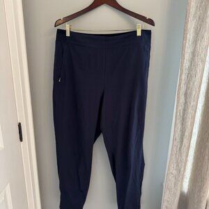 Athleta Brooklyn Mid Rise Jogger - Navy - Size 14